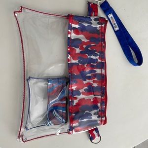 Buffalo Bills stadium clear purse.